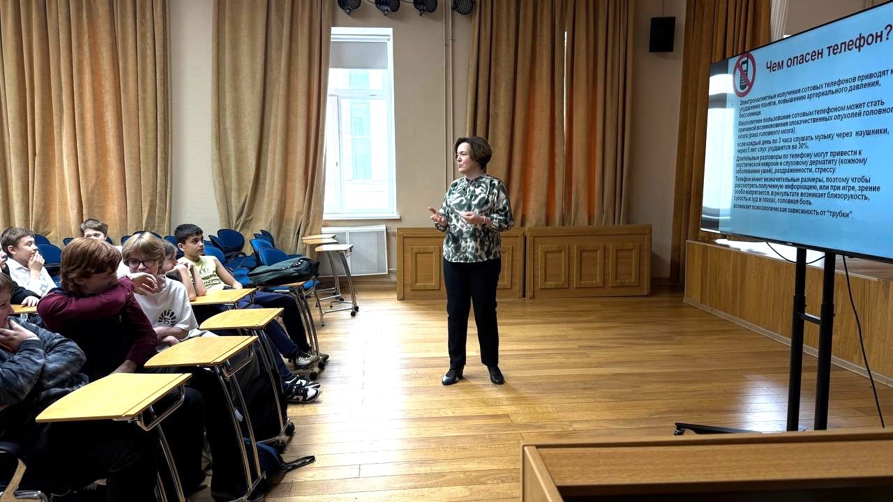 Мариинская больница провела урок здоровья