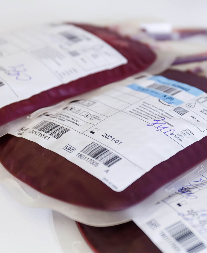Заготовка  донорской крови